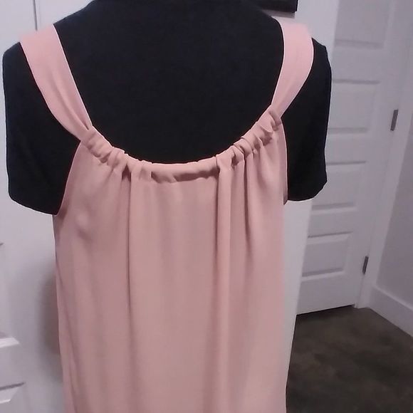 LOFT Tops - LOFT Pink Blouse, Sheer, Size S